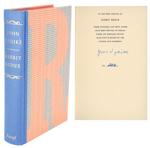 Lot #605 John Updike - Image 1