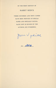 Lot #605 John Updike - Image 2