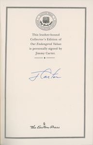 Lot #60 Gerald Ford and Jimmy Carter - Image 3