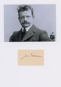 Lot #682 Jean Sibelius