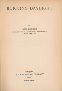 Lot #581 Jack London - Image 3