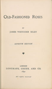 Lot #593 James Whitcomb Riley - Image 3