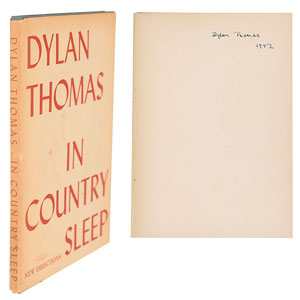 Lot #521 Dylan Thomas