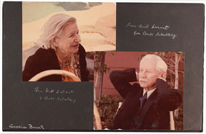 Lot #548 Will and Ariel Durant - Image 1