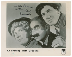 Lot #859 Groucho Marx