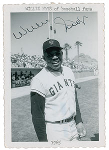 Lot #953 Willie Mays