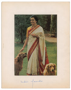 Lot #181 Indira Gandhi