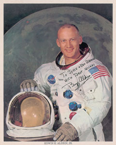 Lot #345 Buzz Aldrin - Image 1
