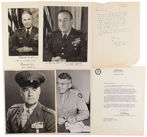 Lot #312  World War II Generals