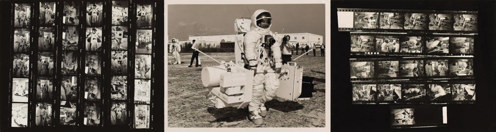 Lot #2013  Apollo 13 Vintage Original NASA Contact Sheets