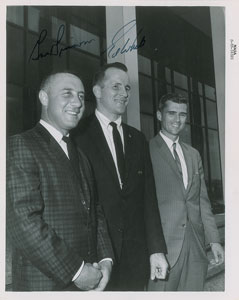 Lot #2247 Gus Grissom and Ed White Signed Photograph - Image 1