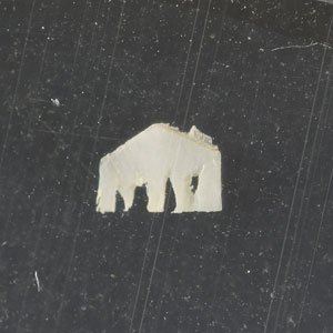 Lot #2295 Michael Collins's Apollo 11 Flown Miniature Ivory Elephant - Image 2