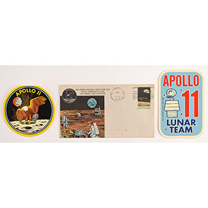 Lot #2295 Michael Collins's Apollo 11 Flown Miniature Ivory Elephant - Image 5