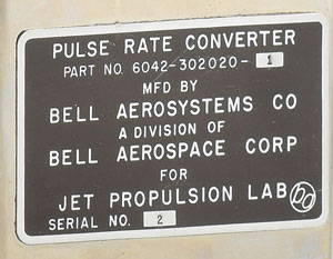Lot #2701  JPL Pulse Rate Converter - Image 3