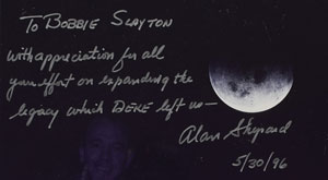 Lot #2162 Alan Shepard - Image 2