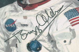 Lot #2283  Apollo 11 Signed Photograph - Image 2