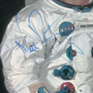 Lot #2283  Apollo 11 Signed Photograph - Image 4