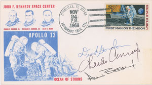 Lot #2403  Apollo 12 Signed Cover