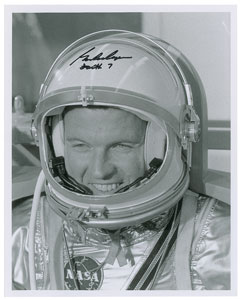 Lot #2167 Gordon Cooper Signed Photograph - Image 1