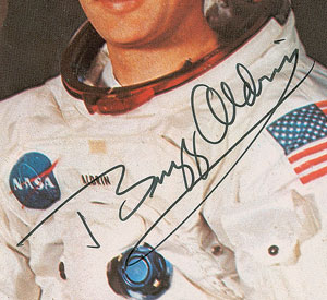 Lot #2280  Apollo 11 Oversized Signed Photograph - Image 4