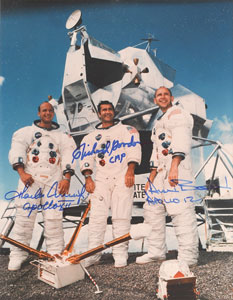 Lot #2406  Apollo 12 Signed Photograph