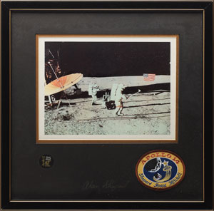 Lot #2466 Alan Shepard Signed Photograph