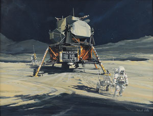 Lot #2675  Apollo Concept Art by Robert Watts - Image 1