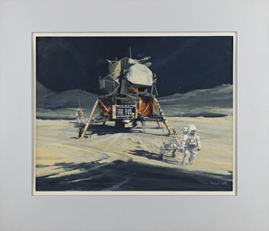 Lot #2675  Apollo Concept Art by Robert Watts - Image 2