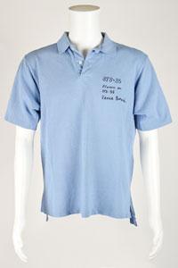 Lot #2570 Vance Brand's Flown STS-35 Polo Shirt - Image 1