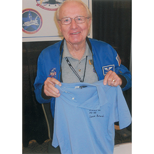 Lot #2570 Vance Brand's Flown STS-35 Polo Shirt - Image 4