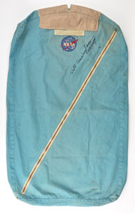 Lot #2361 Walt Cunningham's Garment Bag