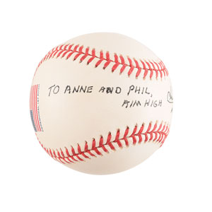 Lot #2488 Charlie Duke Signed Baseball - Image 2