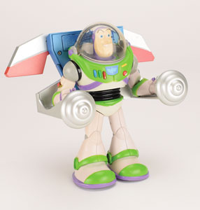 Lot #2374 Buzz Aldrin Signed Buzz Lightyear Toy - Image 5