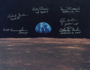 Lot #2512  Apollo Astronauts Signed Photograph - Image 1