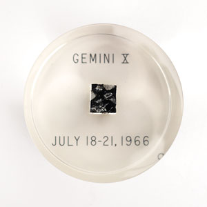 Lot #2194 John Young's Gemini 10 Flown Heat Shield - Image 1