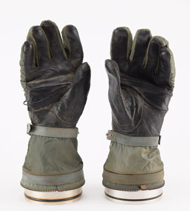 Lot #2153  B. F. Goodrich Mark IV Pressure Suit Gloves - Image 1