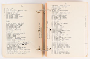 Lot #2097  Apollo 7 Flight Crew Abbreviated Checklist Used by Russ Larson - Image 3