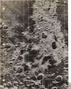 Lot #2076  Apollo 11 CSM Lunar Landmark Maps - Image 3