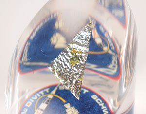 Lot #2259  Apollo 9 Flown Kapton Foil Display - Image 2