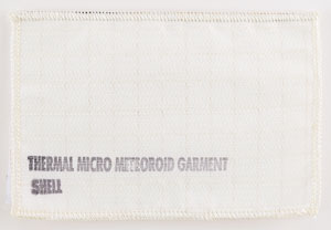 Lot #2674  Thermal Micrometeoroid Garment Shell Sample - Image 1