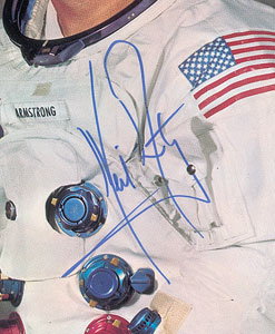 Lot #2290 Neil Armstrong Signed Photograph - Image 2