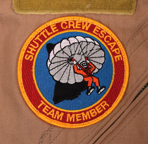 Lot #2620  Space Shuttle Escape Crew Team Member Coverall Suit - Image 5