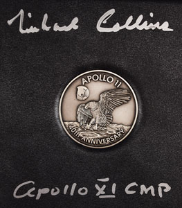 Lot #2294 Michael Collins Signed Apollo 11 Omega Speedmaster Watch - Image 7