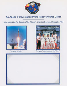 Lot #2356  Apollo 7 Signed Cover - Image 2