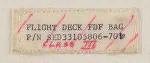 Lot #2623  Space Shuttle Flight Data File Bag - Image 3