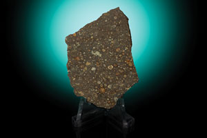 Lot #2128  NWA 4502 Stone Meteorite Slice - Image 2