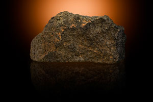 Lot #2129  NWA 6963 Martian Meteorite End Cut - Image 1