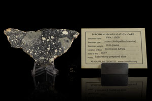 Lot #2123  NWA 11303 Lunar Meteorite Slice - Image 2