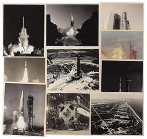 Lot #2048  Early Rocket and Missile Launch System Collection of Vintage Original NASA Photographs - Image 1