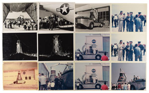 Lot #2062  Mercury Capsule Lot of (18) Vintage Original NASA Photographs - Image 1